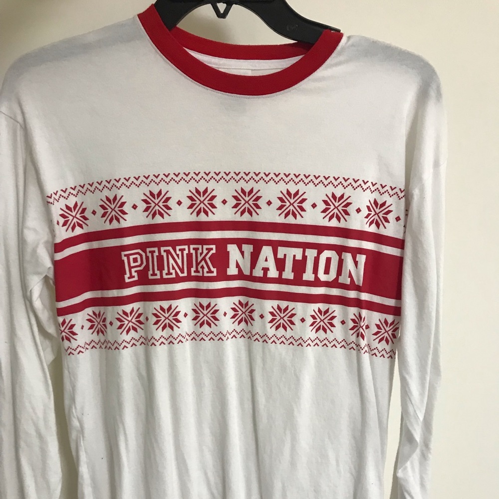 Pink Long Sleeve T-Shirt